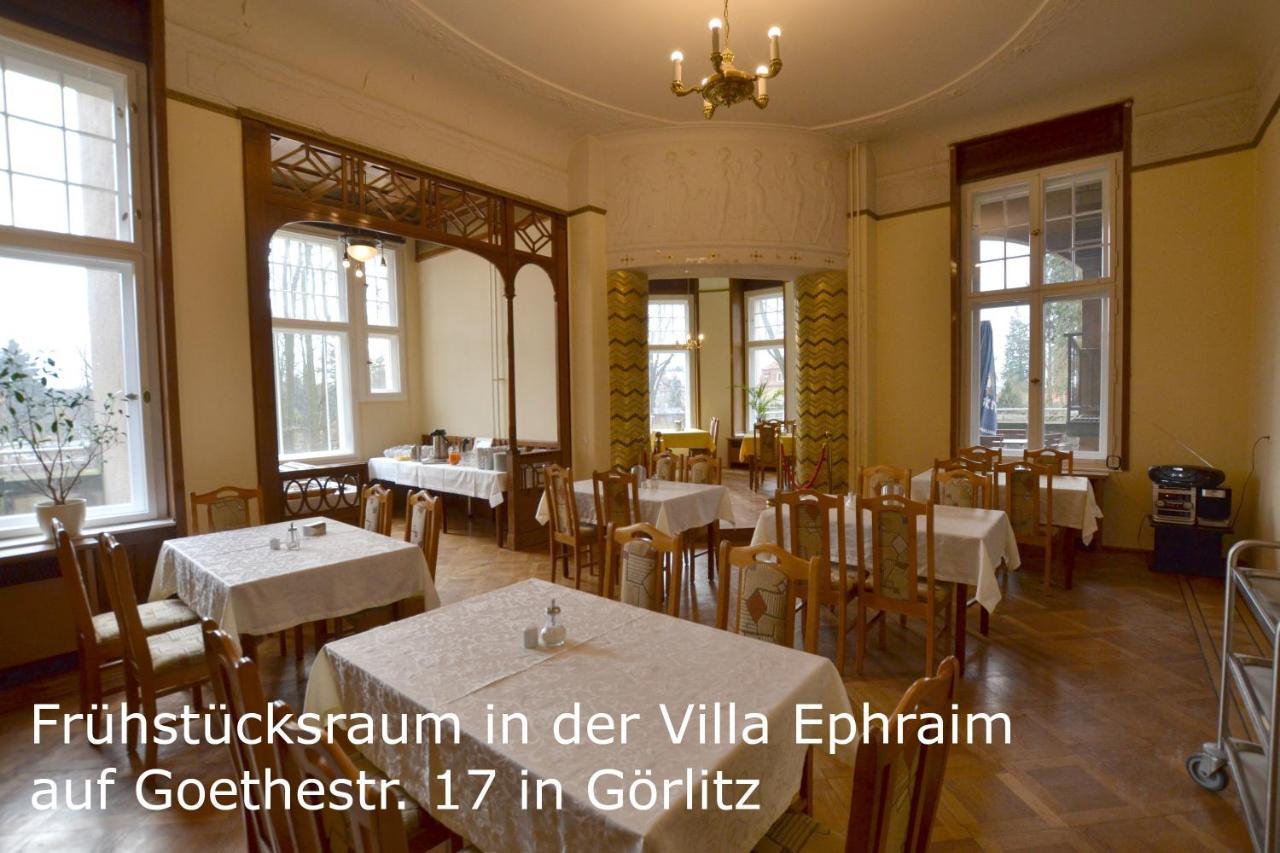 FeWo der 'Villa Ephraim' - James-von-Moltke-Str. Görlitz Exterior foto