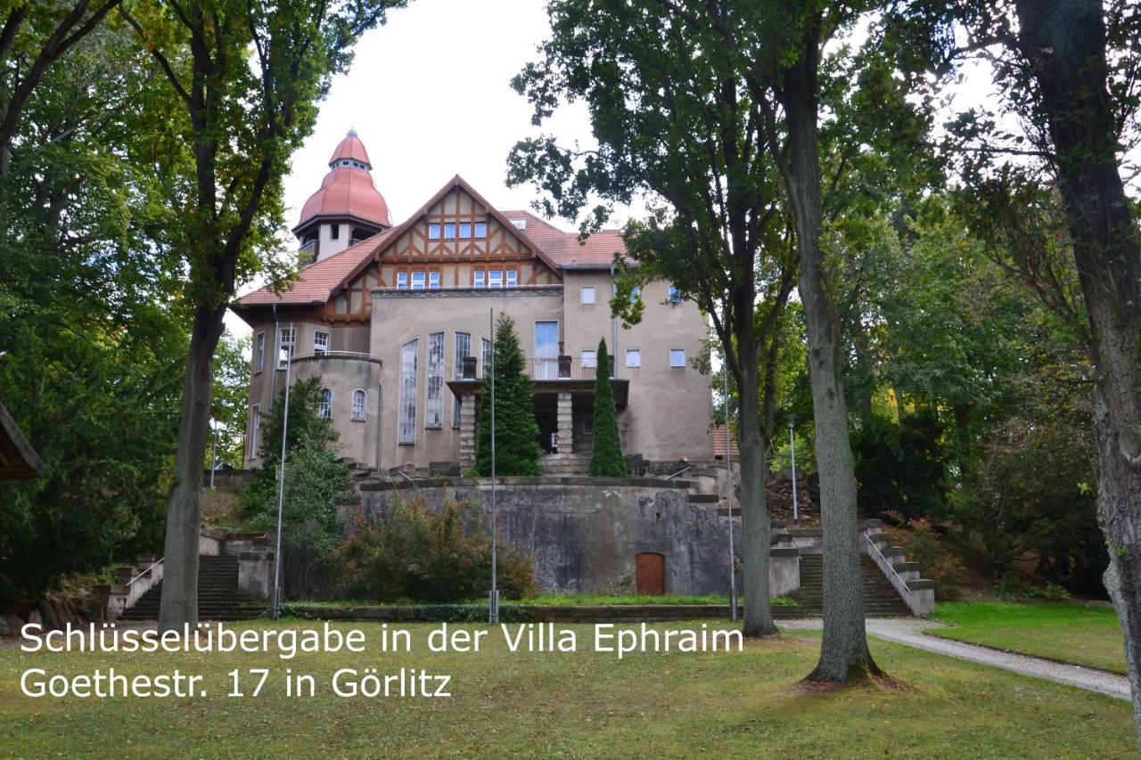 FeWo der 'Villa Ephraim' - James-von-Moltke-Str. Görlitz Exterior foto
